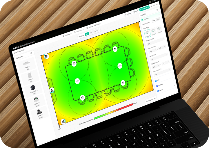 Yealink's Room Designer