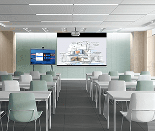 Smart Digital whiteboard for Large Training Room