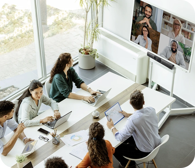 Yealink meeting systems are designed to elevate your conference room meetings.