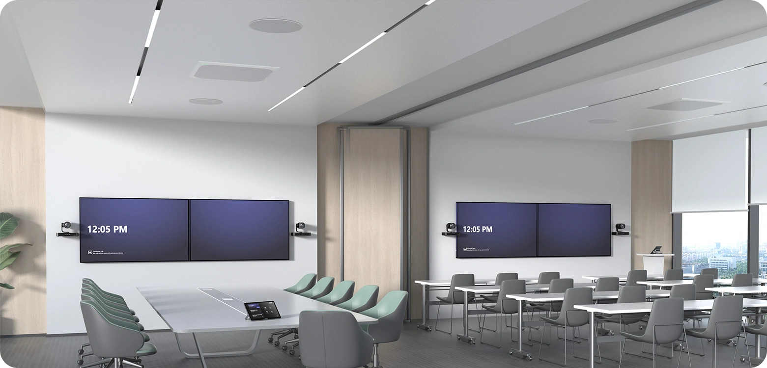 MVC S98 Video Conferencing Solution design for Divisible room